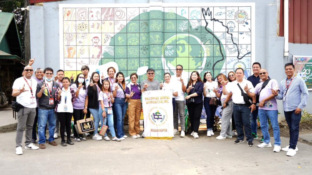 Unveiling ng Oral Health Mural sa Malolos Eco Park ,matagumpay na naisagawa nitong ika-12 ng Pebrero.