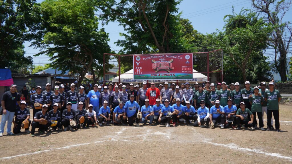 Sampung koponan lumahok sa Mayor Christian Natividad Cup – Inter Barangay Softball Tournament 2024