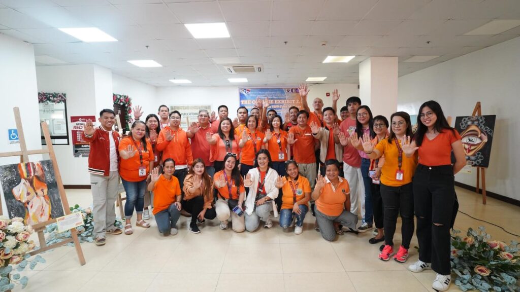 Pagbubukas ng The Orange Exhibit 2.1 na bahagi ng taunang selebrasyon ng 18 day Campaign to End Violence Against Women nitong ika- 28 ng Nobyembre