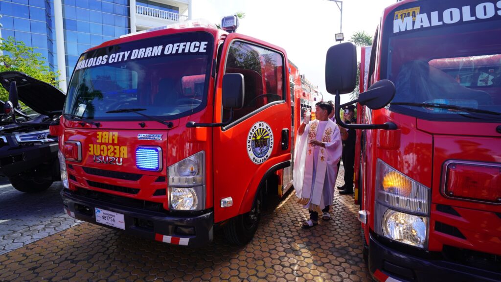 Essential vehicles para sa patuloy na pagpapaigting ng seguridad at disaster response sa lungsod ng Malolos, iginawad noong ika – 25 ng Nobyembre, 2024