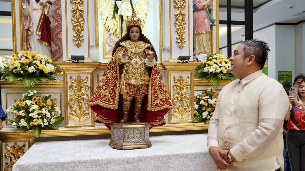 Imahen ng Señor Sto. Niño de Malolos, nailagak na sa dambana ng Pamahalaang Lungsod ng Malolos nitong ika – 15 ng Enero.