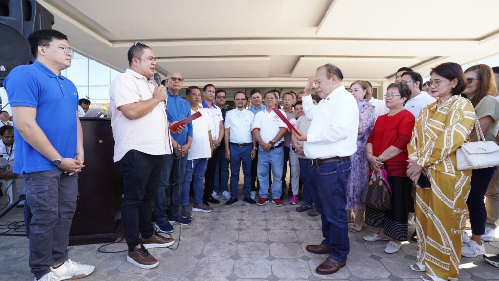 Punong Barangay ng Pamarawan na si Cesar S. Bartolome, nanumpa sa tungkulin bilang bagong Pangulo ng Association of Barangay Captains (ABC) ng Lungsod ng Malolos nitong ika – 6 ng Enero, 2025